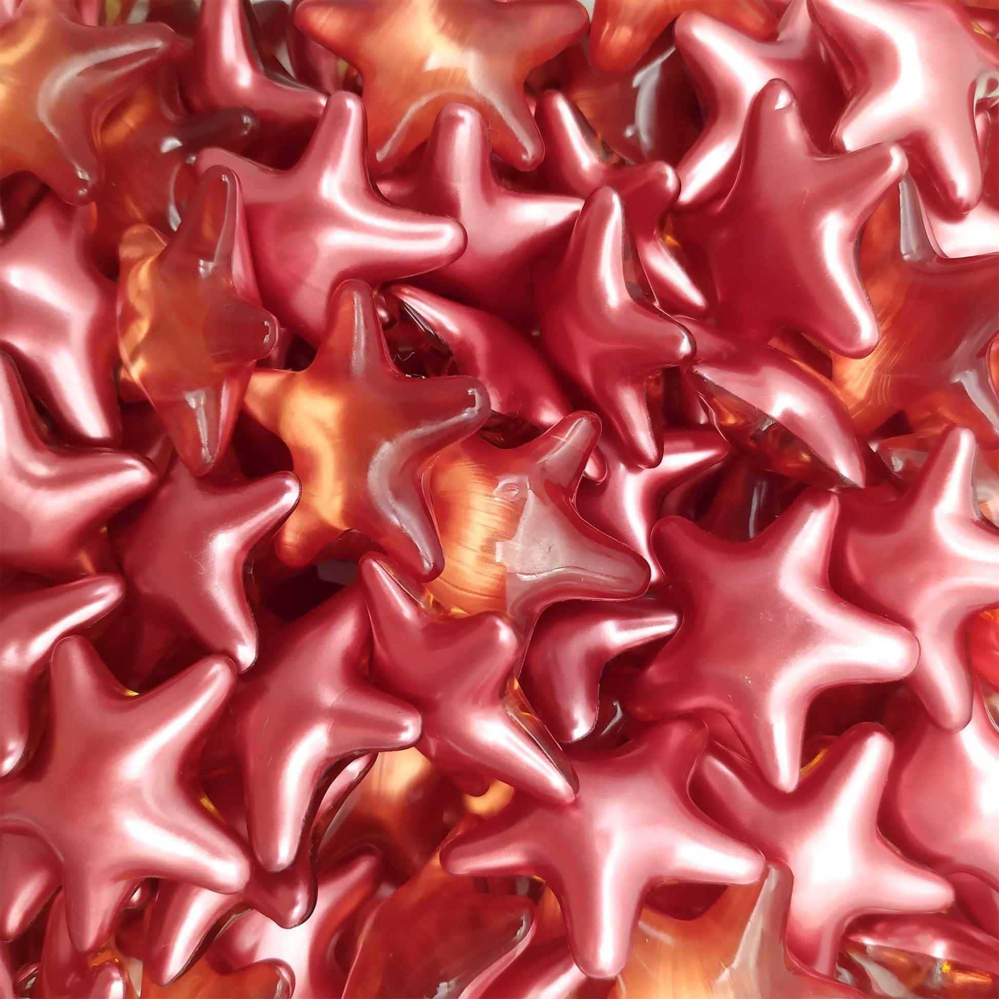 Pack Regalo 12 Perlas Baño En Forma De Estrella - Con Aceite De Soja - Hidrata, Suaviza Y Perfuma La Piel - Aroma Fresas_4