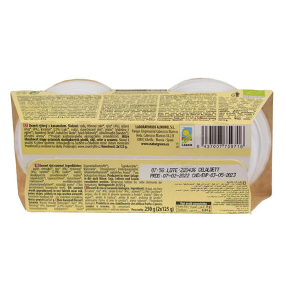 Postre de Arroz y Caramelo NaturGreen, 2 X 125 g
