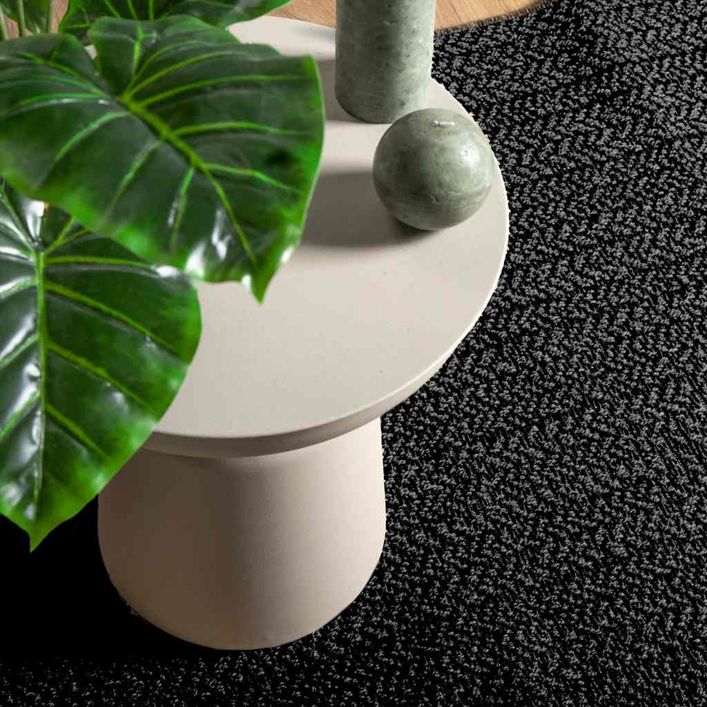Vidaxl Alfombra Zizur Apariencia Yute Interior Exterior Antracita_1