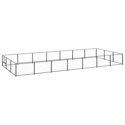 Perrera Acero 21 M² Negra_0