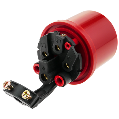 Base De Enchufe Industrial Cetac Macho 3p+t 16a 380v Ip44 Aérea_2