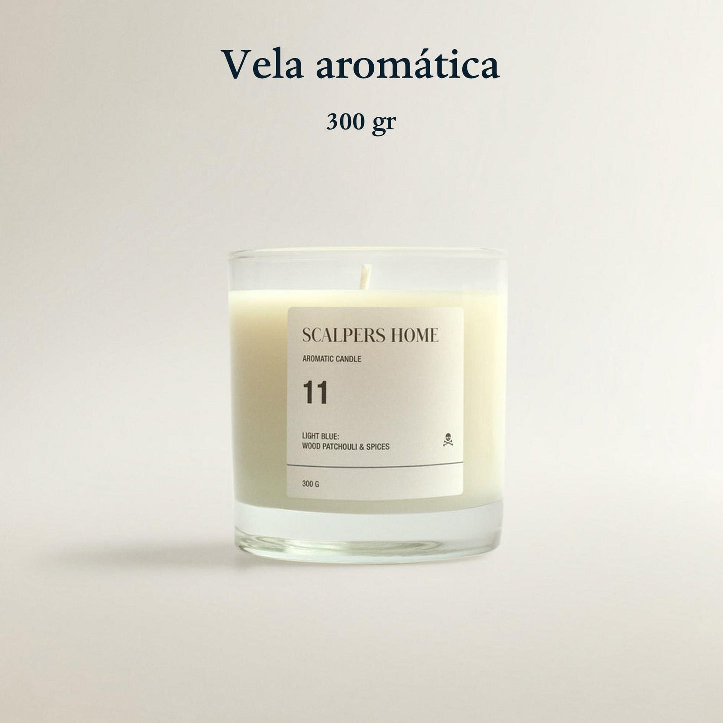 Vela Aromática 300gr White Lotus Scalpers_1