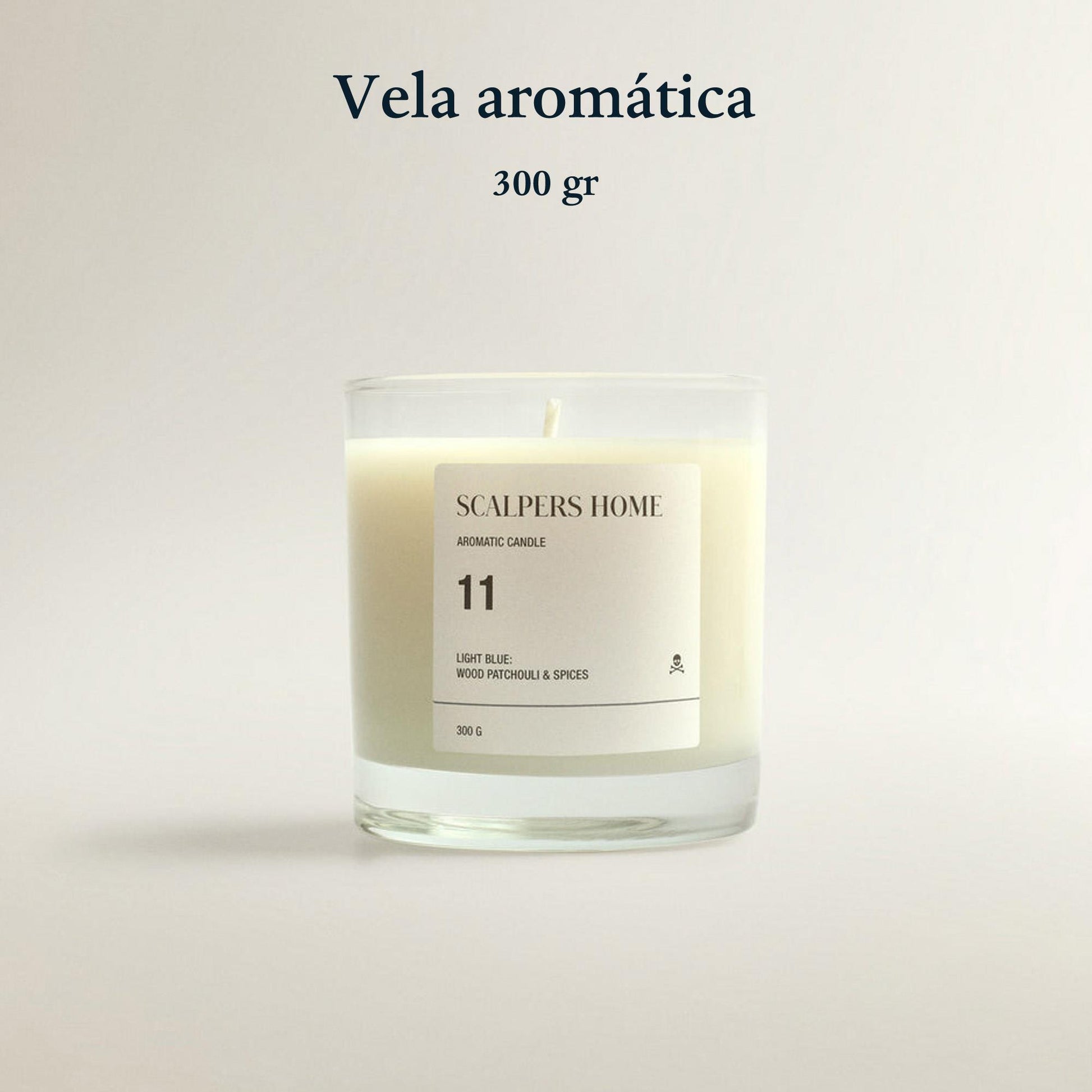 Vela Aromática 300gr White Lotus Scalpers_1