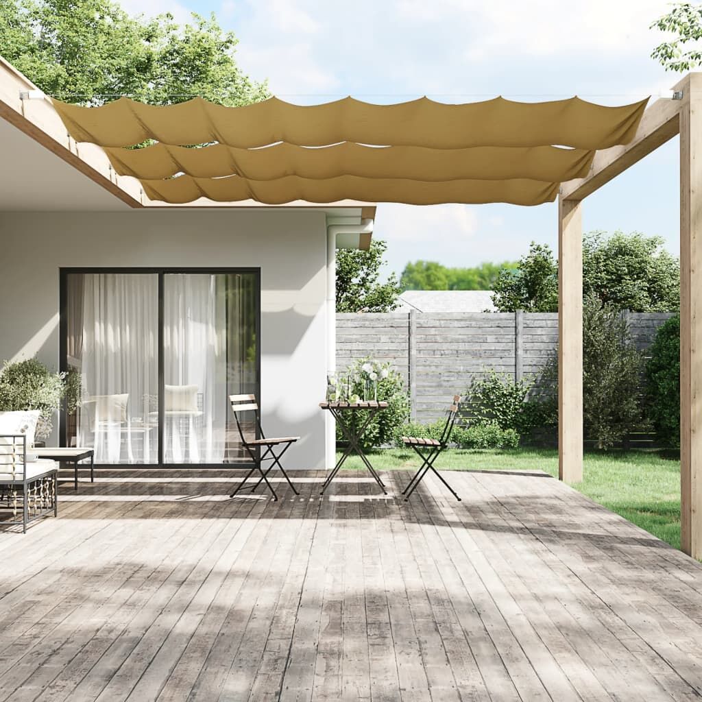 Vidaxl Toldo Vertical Beige 60x420 Cm Tela Oxford_1