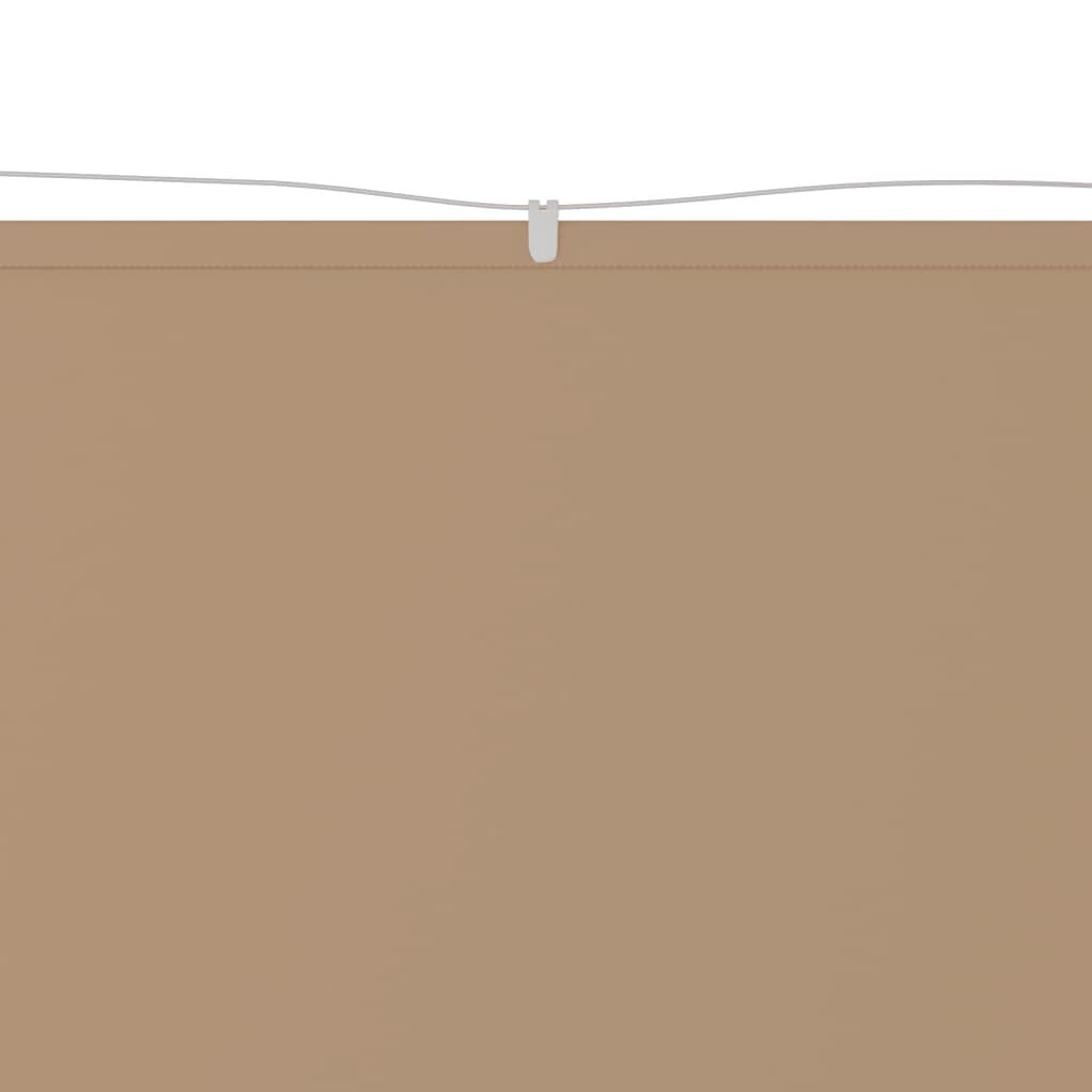 Vidaxl Toldo Vertical Tela Oxford Gris Taupé 60x270 Cm_1