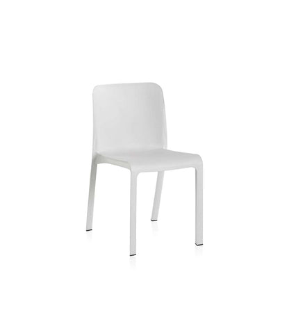 Silla Para Terraza O Jardín Modelo Denver Acabado Blanco._1