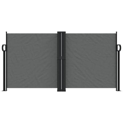Toldo Lateral Retráctil Gris Antracita 120x1000 Cm_1