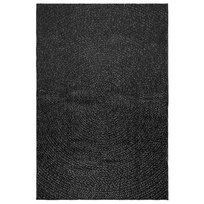 Vidaxl Alfombra Zizur Apariencia Yute Interior Exterior Antracita_0