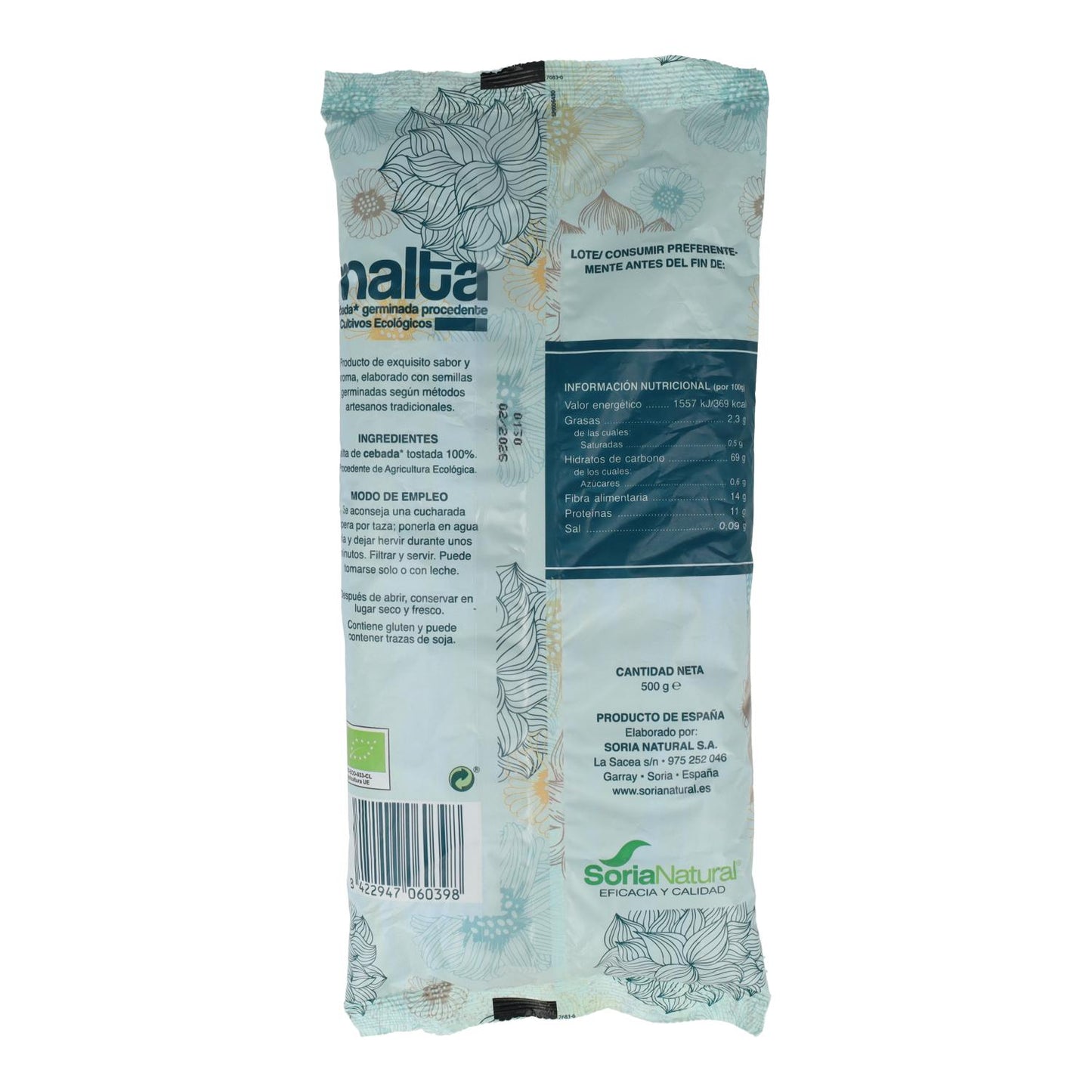 Malta Soria Natural 500 g