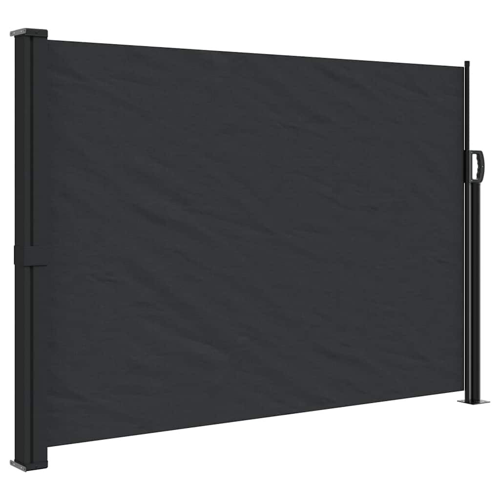 Vidaxl Toldo Lateral Retráctil Negro 140x500 Cm_0