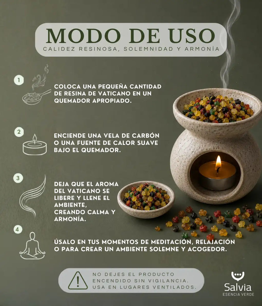 Salvia - Resina Vaticano En Grano, Granel | 100g_3
