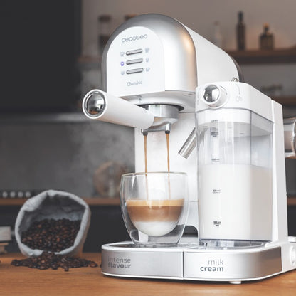Cecotec Cafetera Semiautomática Cafetera Semiatuomática Cumbia Power Instant-ccino 20 Chic Serie Bianca_1
