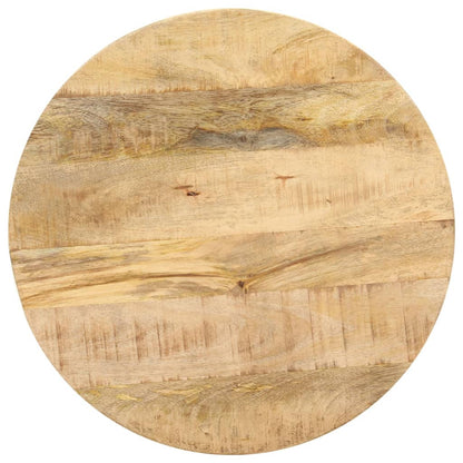 Mesa Auxiliar De Madera Maciza De Mango 48x48x56 Cm_1
