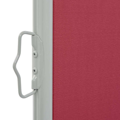 Vidaxl Toldo Lateral Retráctil De Jardín O Terraza Rojo 100x300 Cm_4