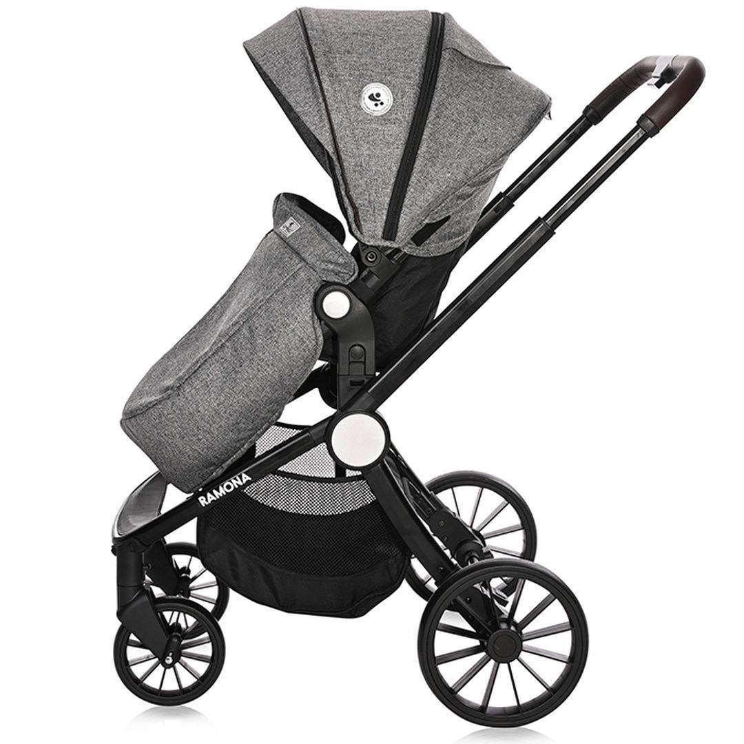 Carrito De Bebé Ramona Trío Capazo Duro Steel Grey_2