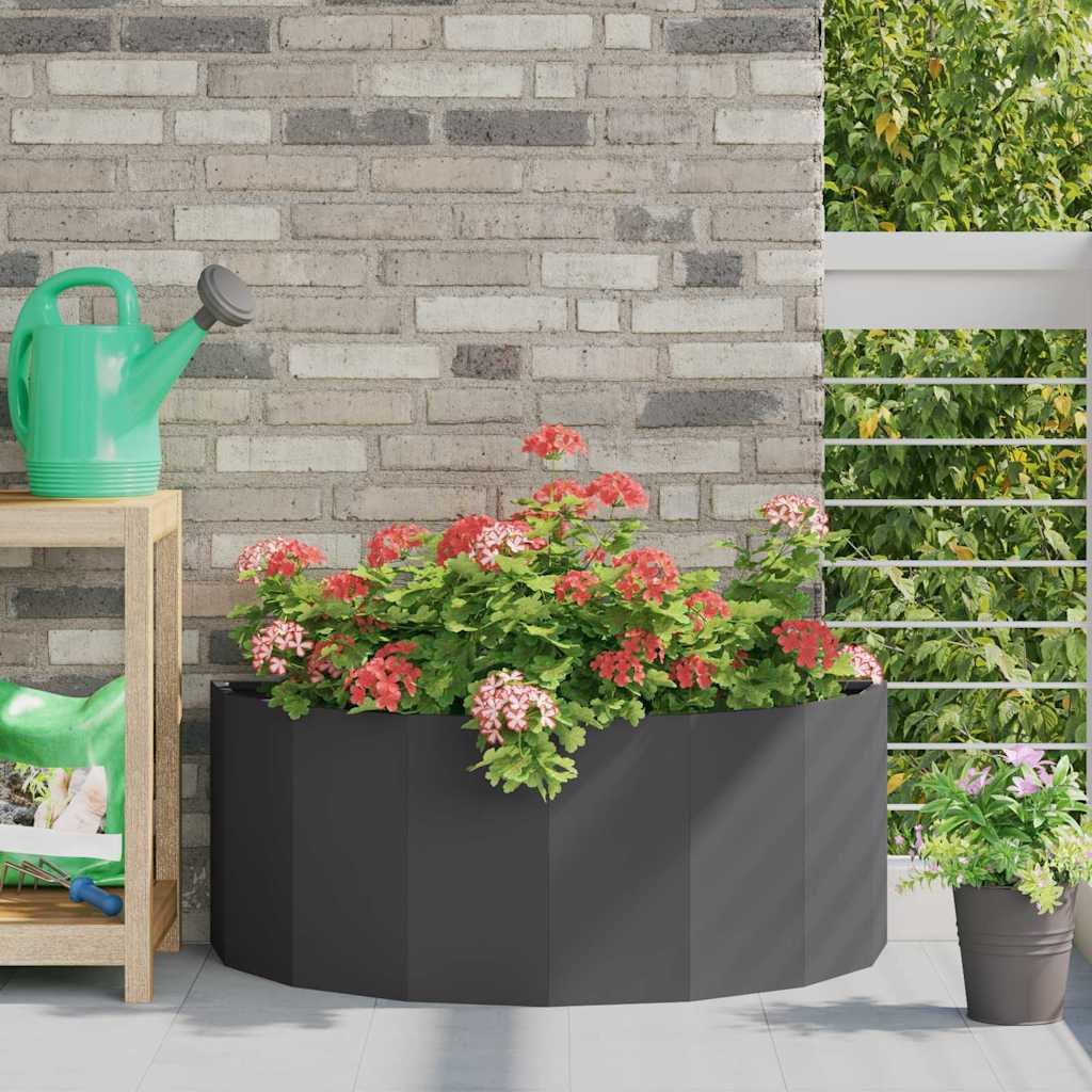 Jardinera Negro 90 X 45 X 35 Cm Acero_1