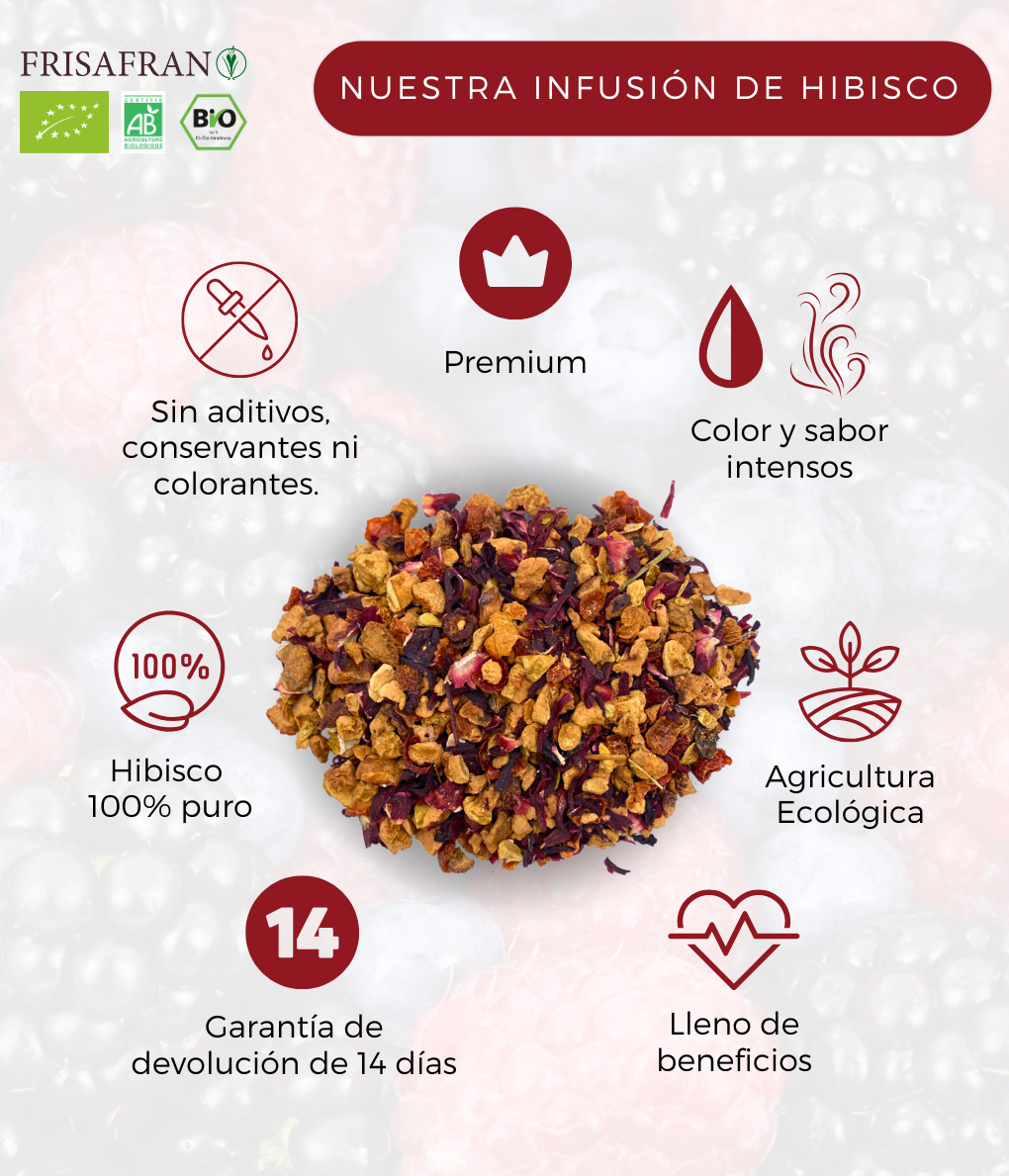 Infusión De Frutas Del Bosque En Pirámides Ecológica | Frisafran 30 Uds_3