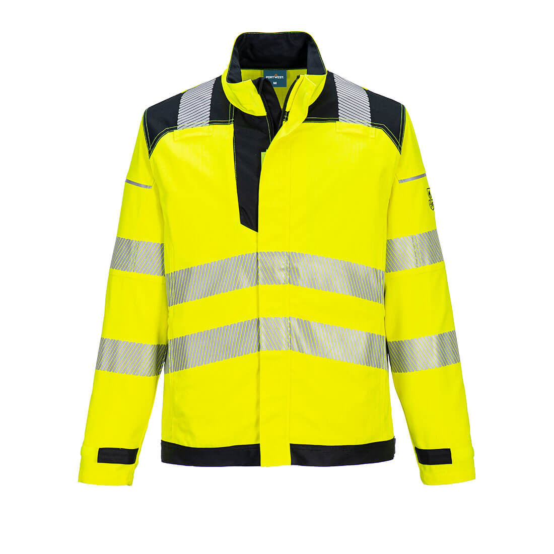 Chaqueta De Alta Visibilidad Y Resistente A La Llama Pw3 / Xl / Amarillo-negro_0