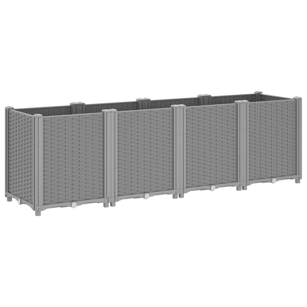 Jardinera Pp Gris Claro 160x40x53 Cm_4