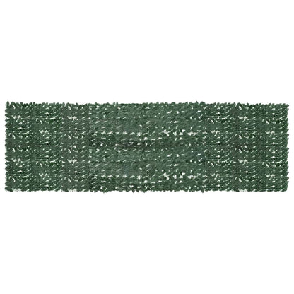Vidaxl Toldo Para Balcón Con Hojas Verde Oscuro 500x150 Cm_0