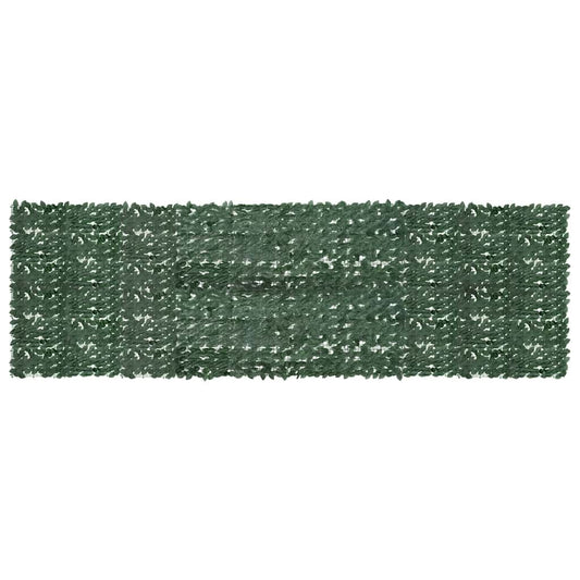Vidaxl Toldo Para Balcón Con Hojas Verde Oscuro 500x150 Cm_0