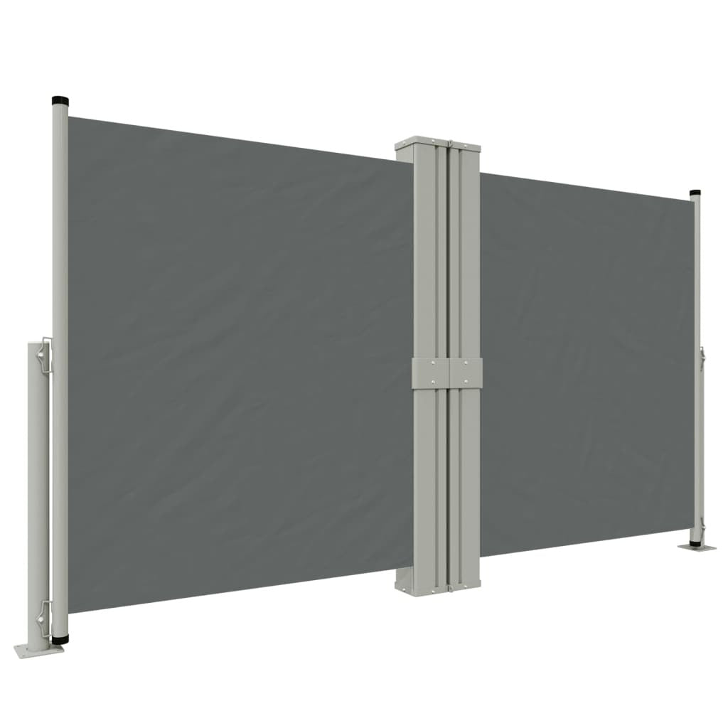 Vidaxl Toldo Lateral Retráctil Antracita 140x1200 Cm_0