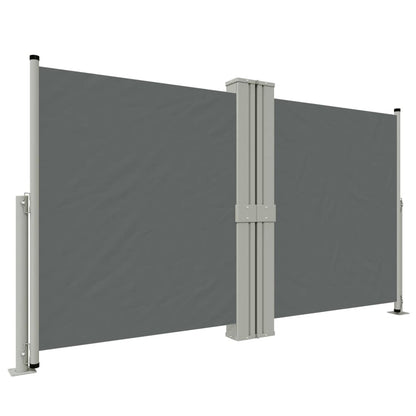 Vidaxl Toldo Lateral Retráctil Antracita 140x1200 Cm_0