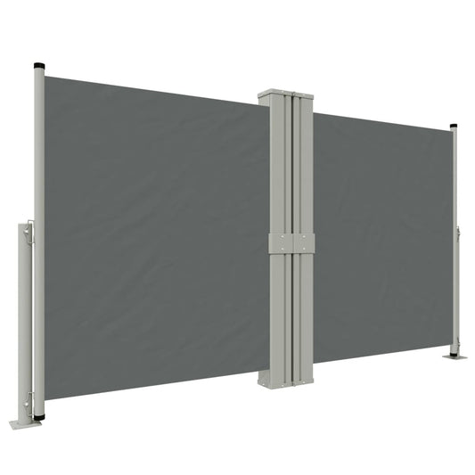 Vidaxl Toldo Lateral Retráctil Antracita 140x1200 Cm_0