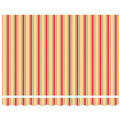 Toldo Retráctil Amarillo Y Naranja 350 X 250 X 165 Cm_5