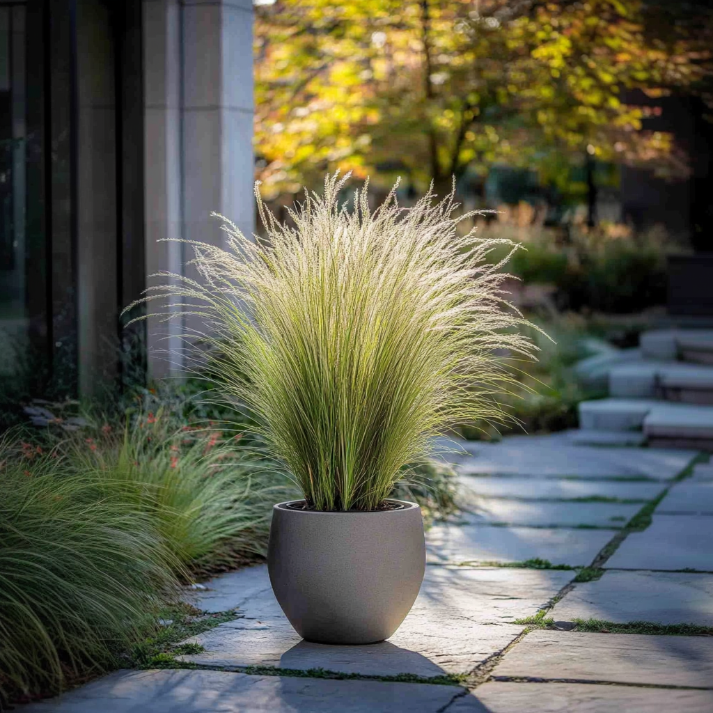 Nassella Tenuissima - 3 Pzs - Stipa Tenuifolia 'pony Tails' - A20-30cm - ⌀9cm_1
