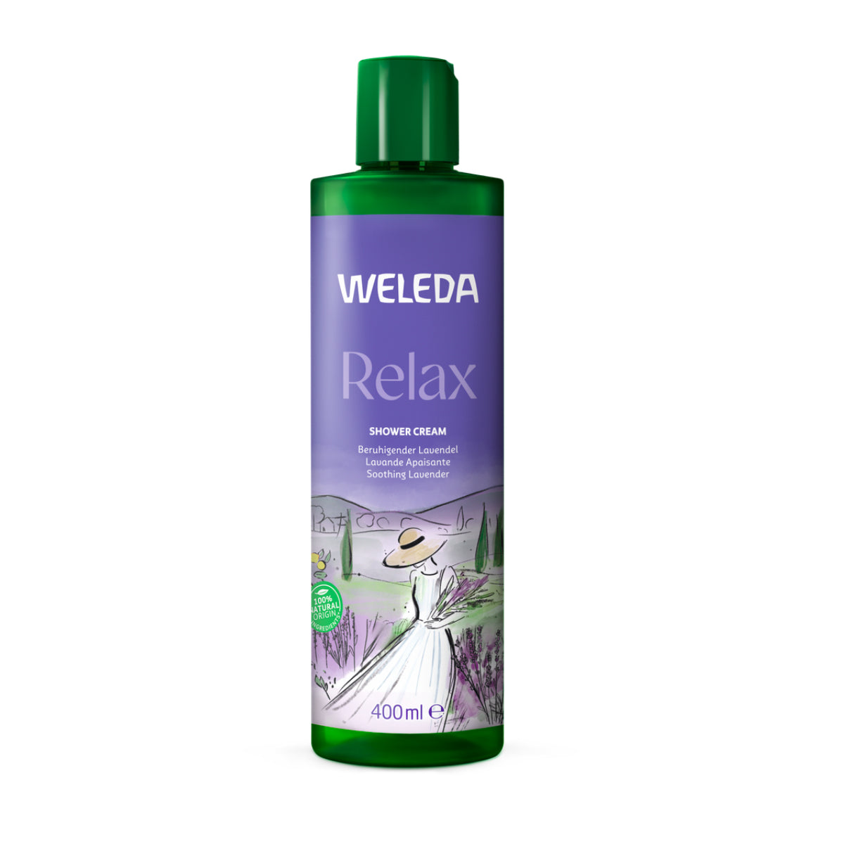 Gel de ducha cremoso Relax Lavanda Weleda 400ml