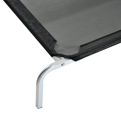Pawhut Cama Elevada Para Mascota Cama Perro Para Dormir Viajar Exterior_3