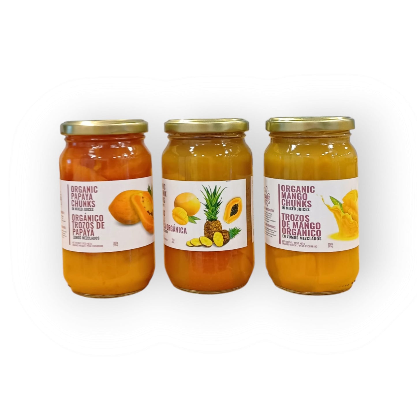 Mango/ Trozos De Fruta Con Zumo De Fruta Natural Maya  350g_1