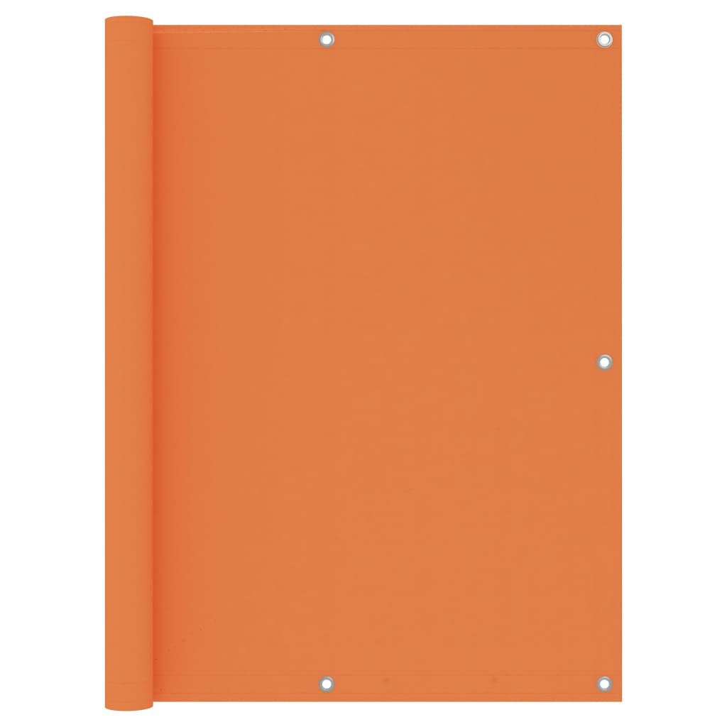 Vidaxl Toldo Para Balcón De Tela Oxford Naranja 120x600 Cm_0