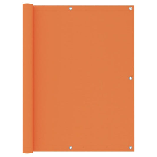 Vidaxl Toldo Para Balcón De Tela Oxford Naranja 120x600 Cm_0