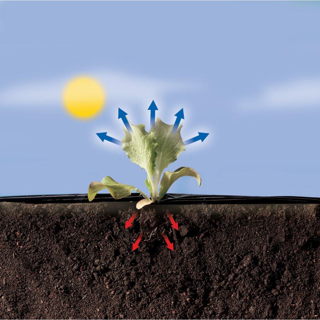 Film de acolchamiento microperforado Terrafilm Nortene 1,4 x 10 m