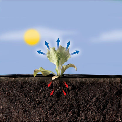 Film de acolchamiento microperforado Terrafilm Nortene 1,4 x 10 m