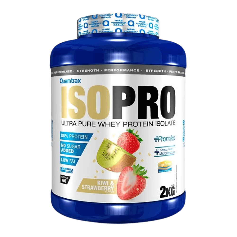 Isopro Cfm - 2kg - Fresa Kiwi - Proteína De Aislado De Suero Isolate - Quamtrax_0