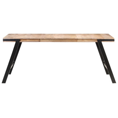Mesa De Comedor De Madera Maciza De Mango 180x90x76 Cm_0