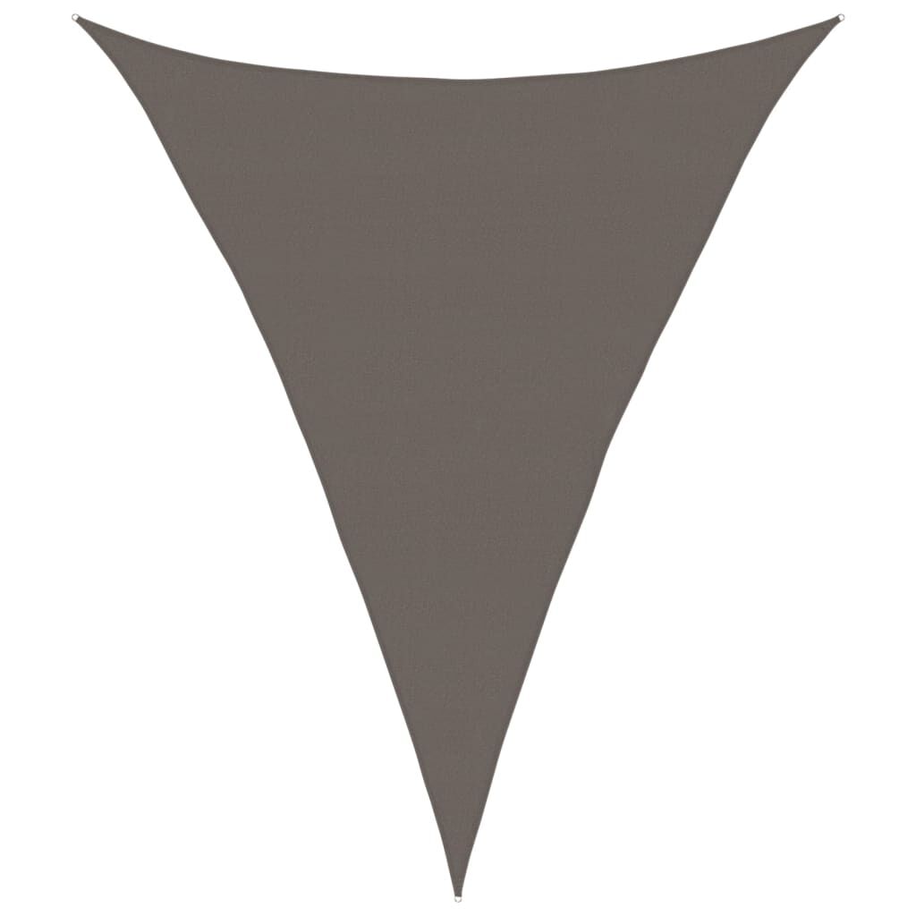 Vidaxl Toldo De Vela Hdpe Antracita 160 G/m² 5x7x7 M_0