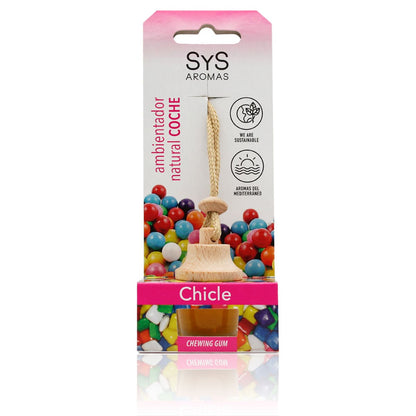 Ambientador Coche Chicle SYS Aromas Style 7 ml | Aroma Dulce y Afrutado | Alegre y Chispeante_0