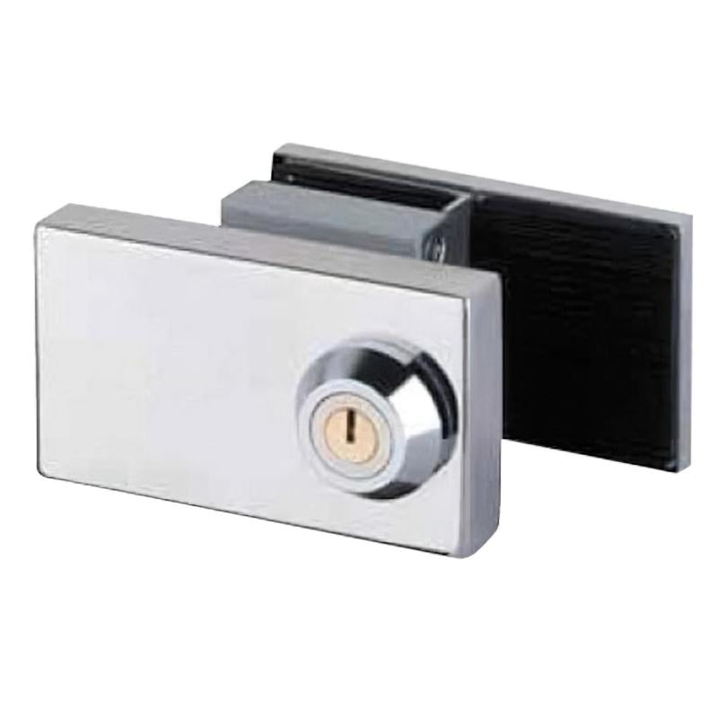 Cerradura Cbm 2002 Puerta Cristal Llave Plana_0