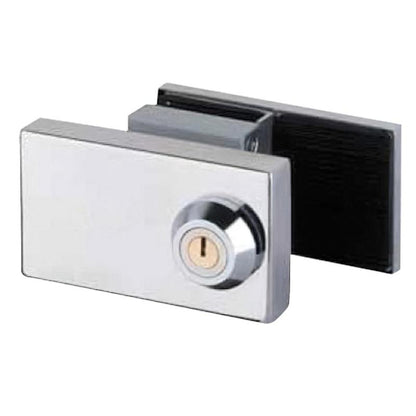 Cerradura Cbm 2002 Puerta Cristal Llave Plana_0
