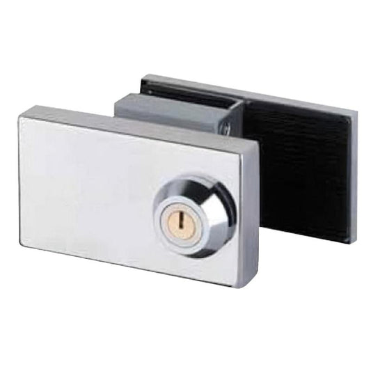 Cerradura Cbm 2002 Puerta Cristal Llave Plana_0