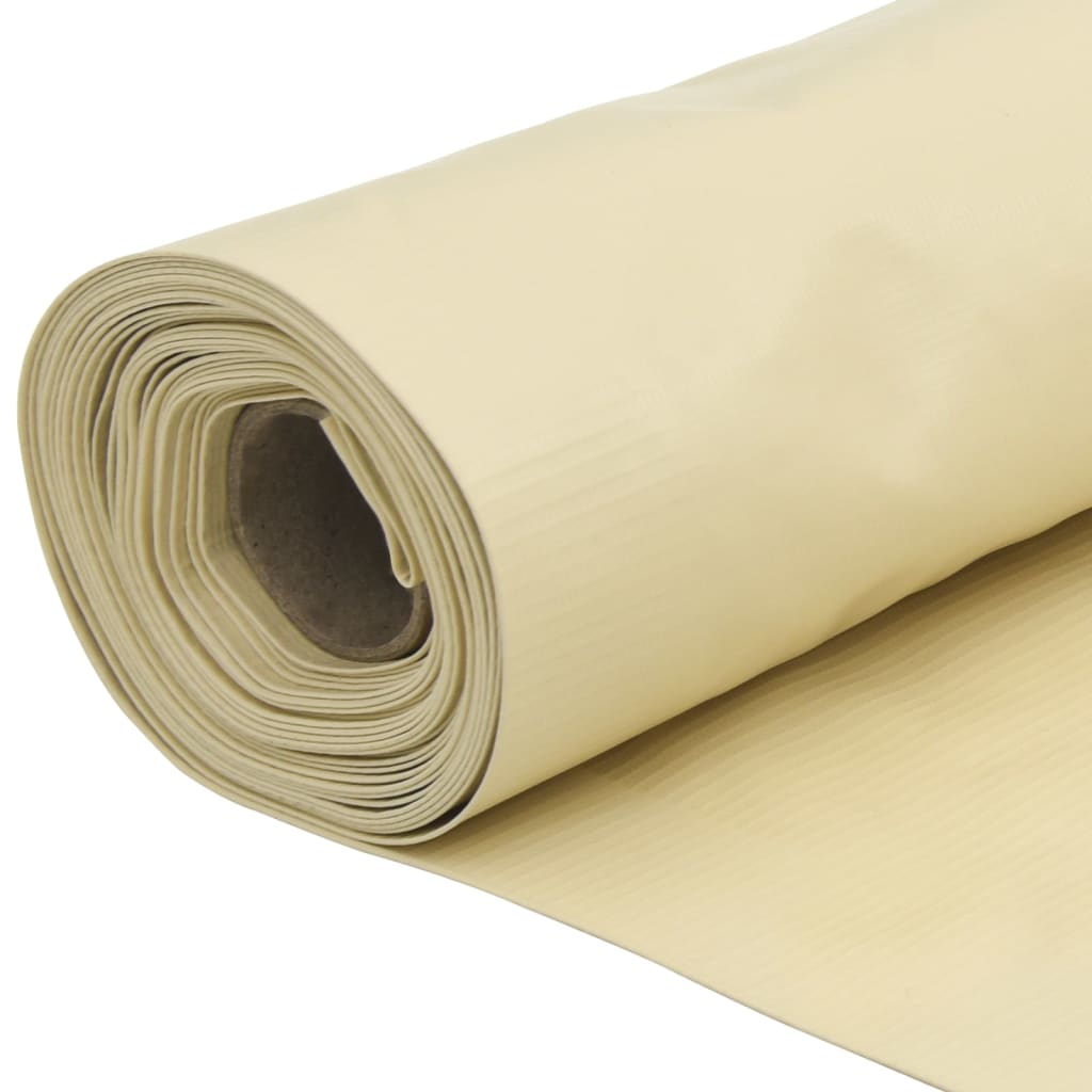Pantalla De Privacidad De Balcón Pvc Crema 800x75cm / Vetonek_3