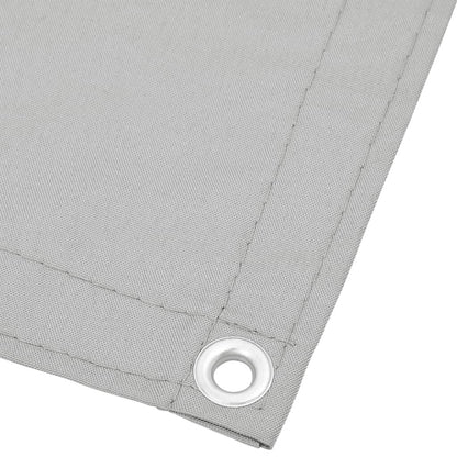 Vidaxl Pantalla De Balcón 100% Poliéster Oxford Gris Claro 120x400 Cm_3