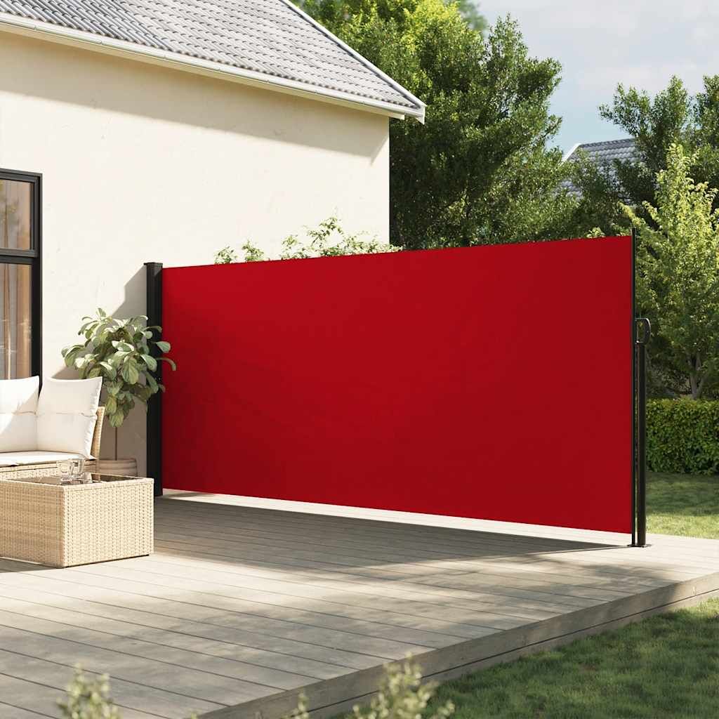 Vidaxl Toldo Lateral Retráctil Rojo 160x500 Cm_1