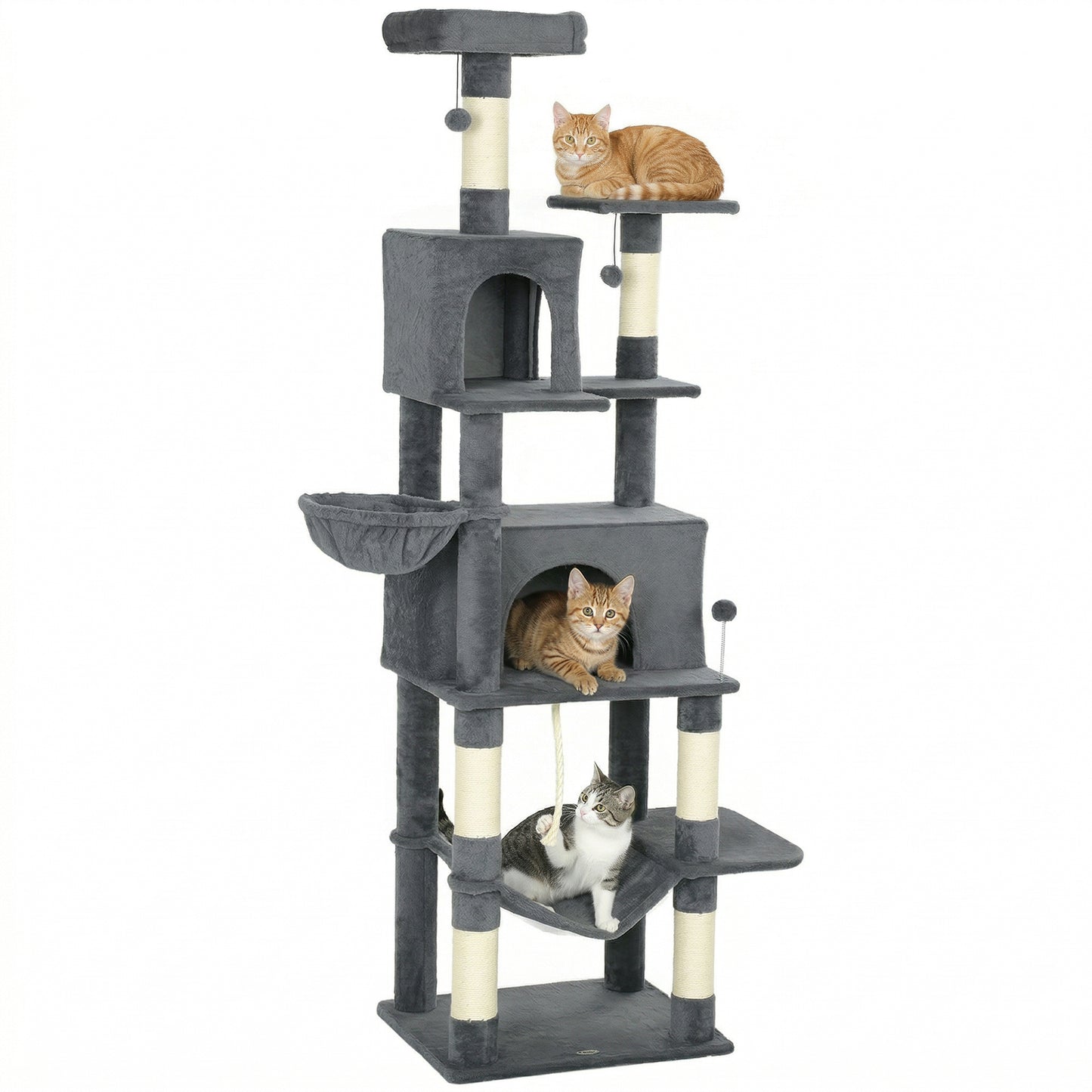 Pawhut Árbol Rascador Para Gatos_0