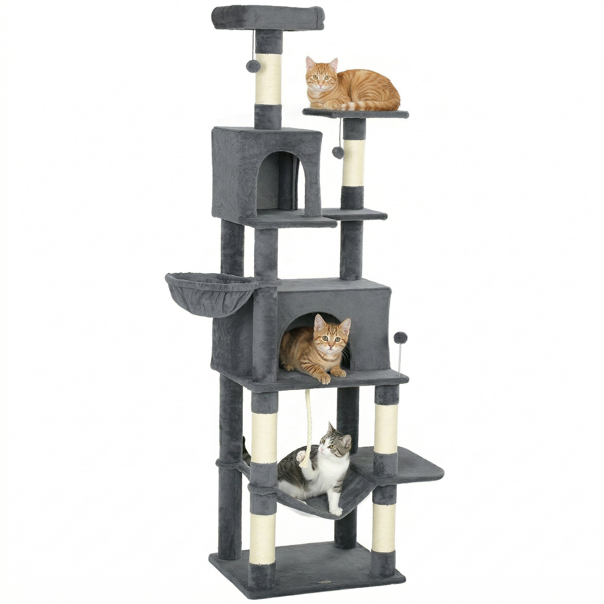 Pawhut Árbol Rascador Para Gatos_0