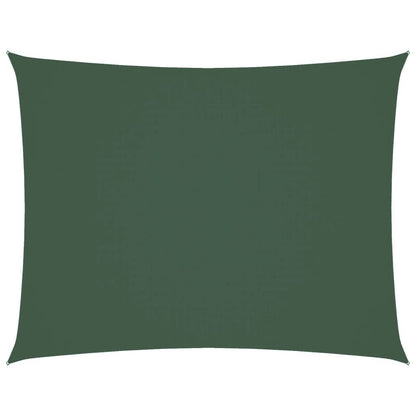 Vidaxl Toldo De Vela Rectangular Tela Oxford Verde Oscuro 4x6 M_0